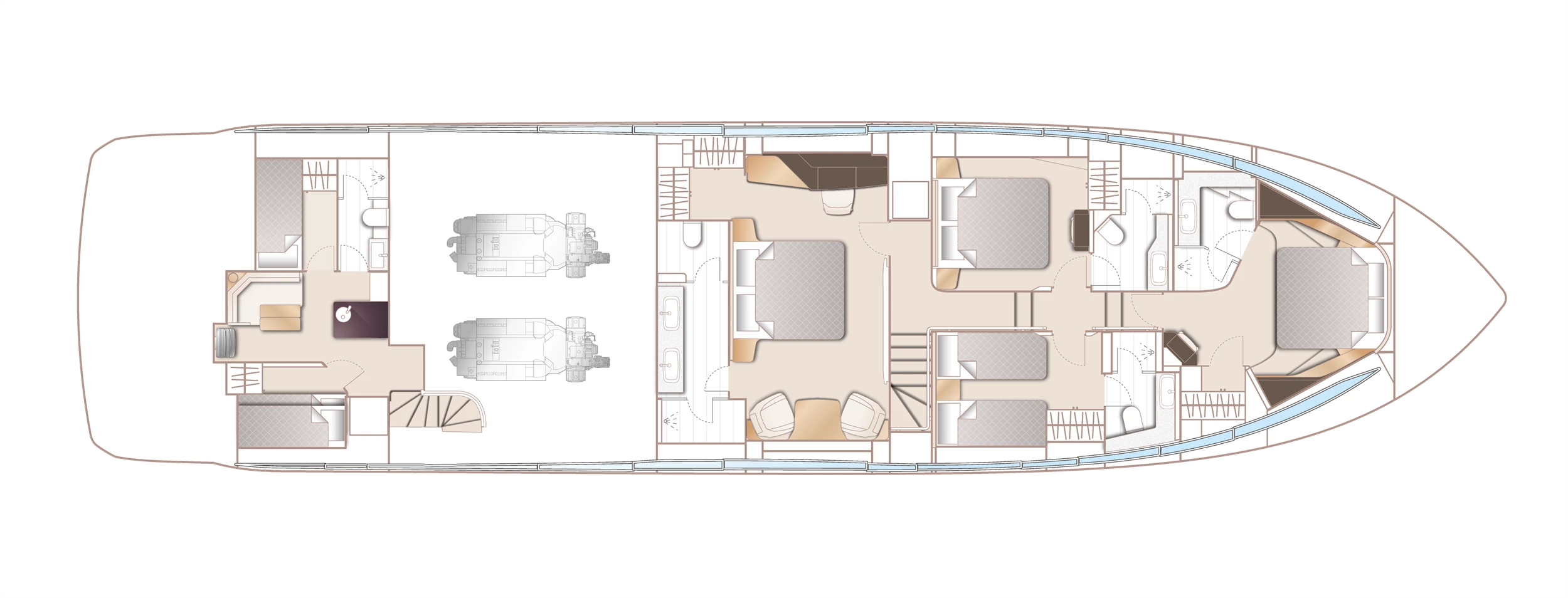 Lower Deck Layout